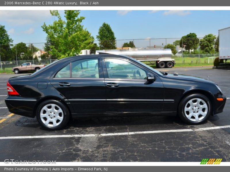 Black / Ash 2006 Mercedes-Benz C 280 4Matic Luxury