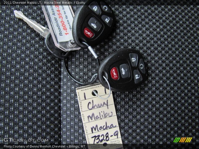 Mocha Steel Metallic / Ebony 2011 Chevrolet Malibu LT