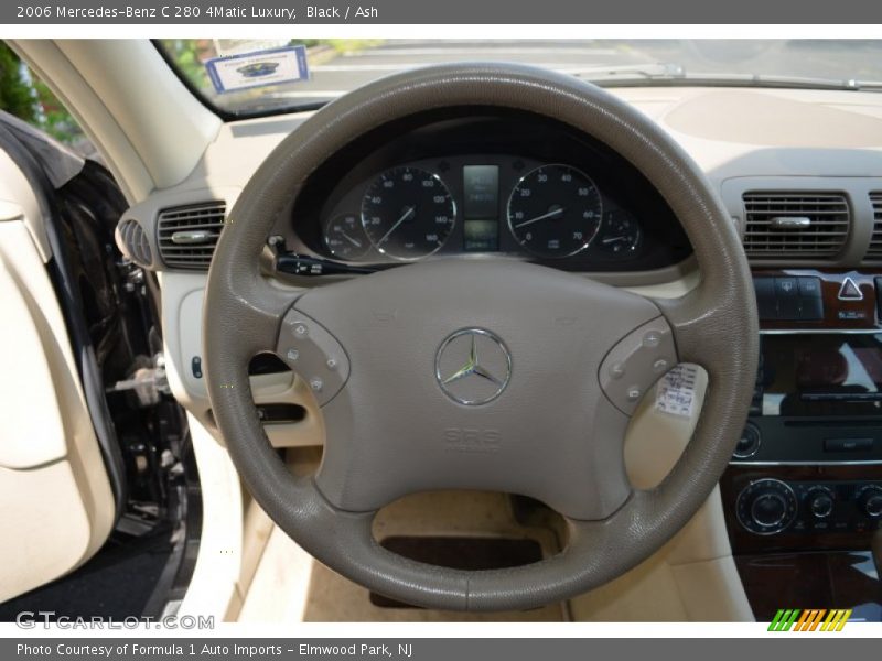 Black / Ash 2006 Mercedes-Benz C 280 4Matic Luxury