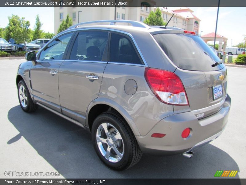 Mocha Steel Metallic / Black 2012 Chevrolet Captiva Sport LTZ AWD