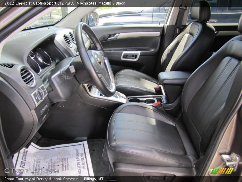  2012 Captiva Sport LTZ AWD Black Interior
