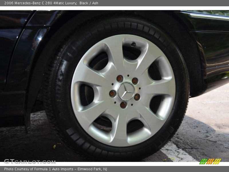 Black / Ash 2006 Mercedes-Benz C 280 4Matic Luxury
