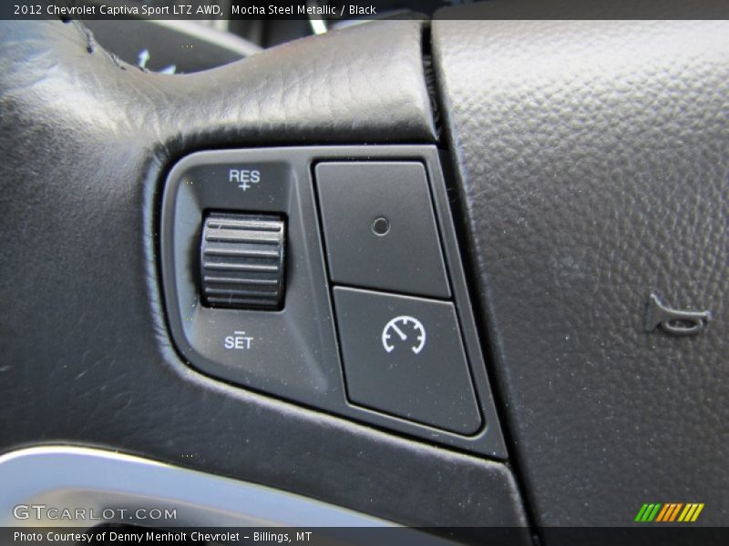 Controls of 2012 Captiva Sport LTZ AWD