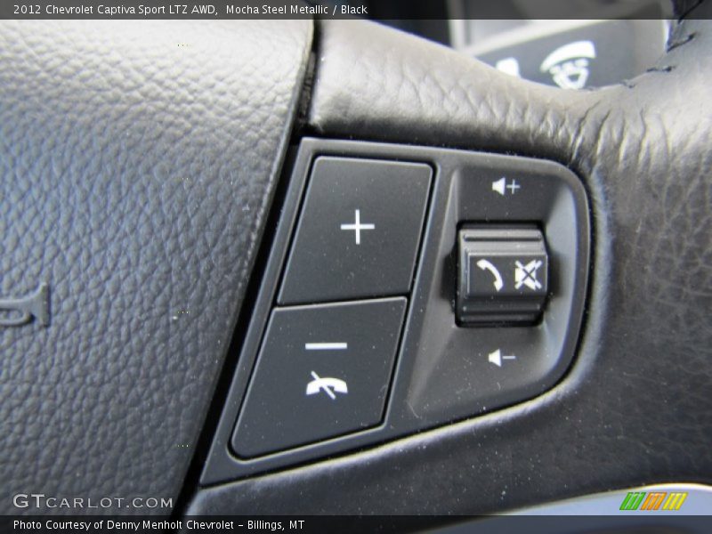 Controls of 2012 Captiva Sport LTZ AWD