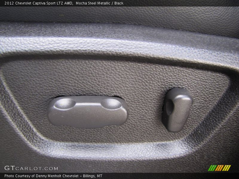 Mocha Steel Metallic / Black 2012 Chevrolet Captiva Sport LTZ AWD