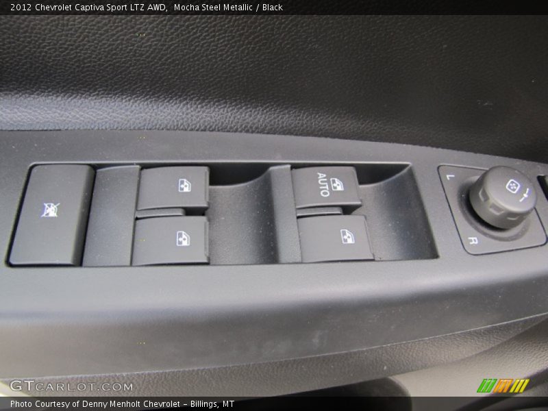 Mocha Steel Metallic / Black 2012 Chevrolet Captiva Sport LTZ AWD