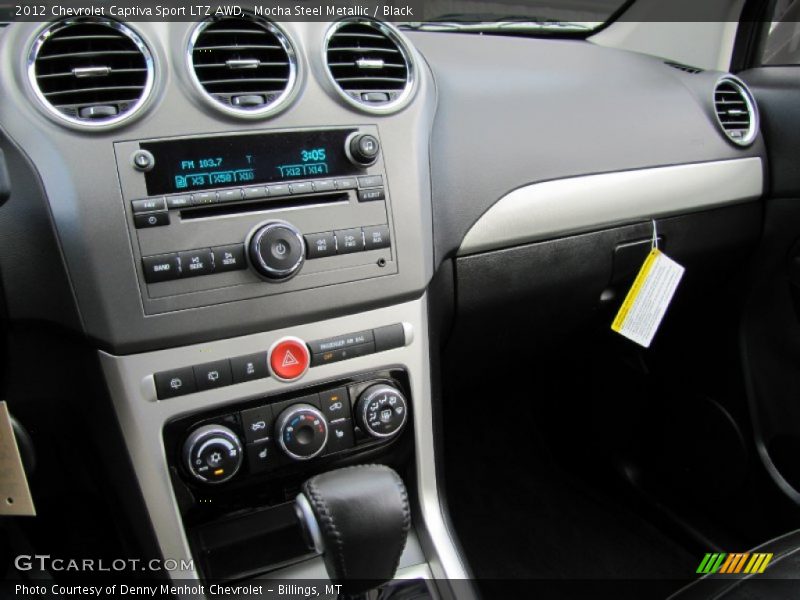 Mocha Steel Metallic / Black 2012 Chevrolet Captiva Sport LTZ AWD