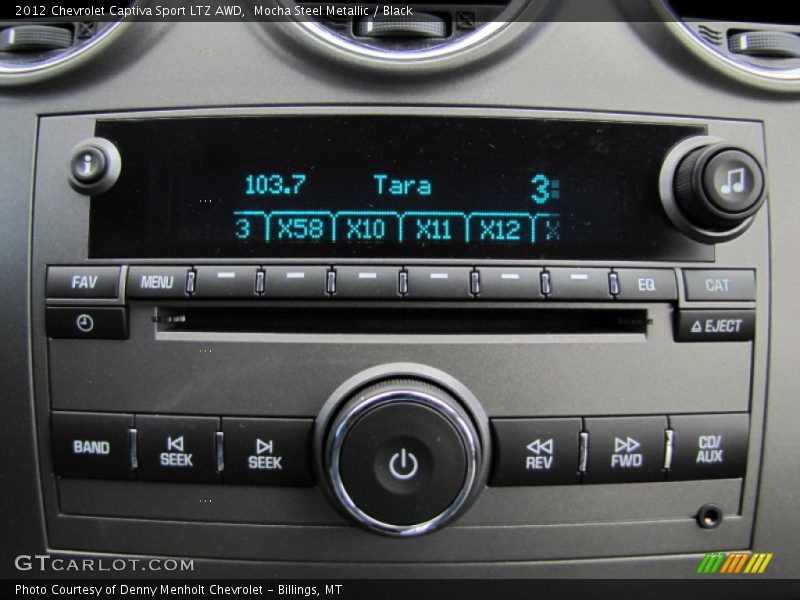 Audio System of 2012 Captiva Sport LTZ AWD