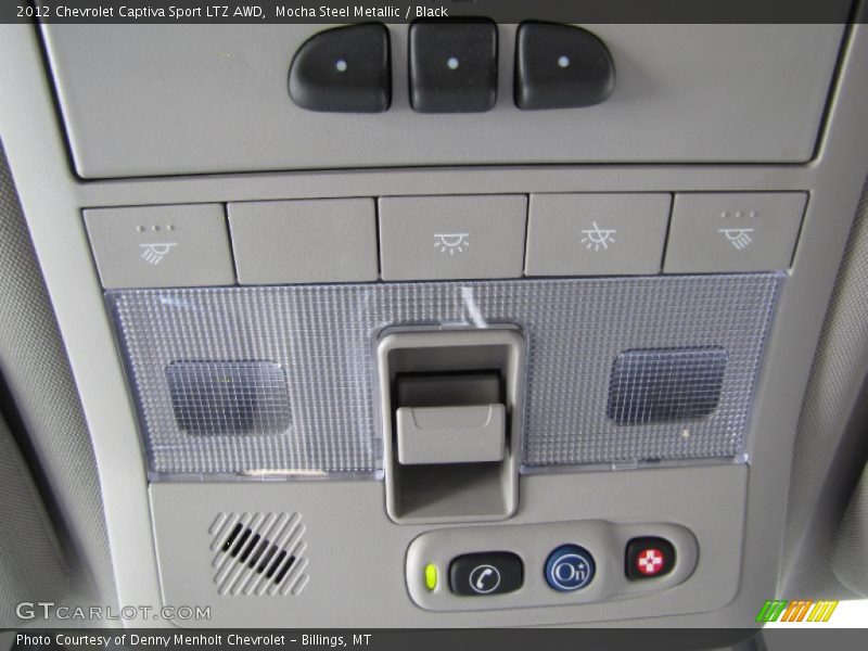 Controls of 2012 Captiva Sport LTZ AWD