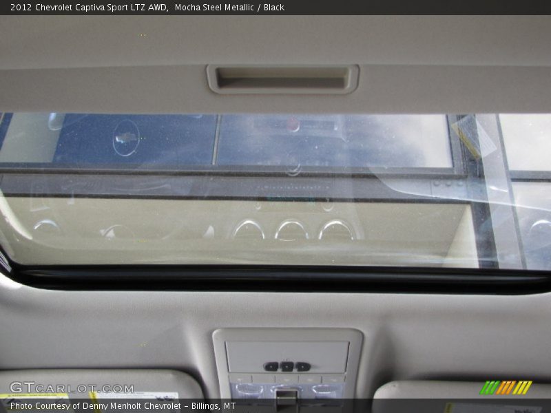 Mocha Steel Metallic / Black 2012 Chevrolet Captiva Sport LTZ AWD