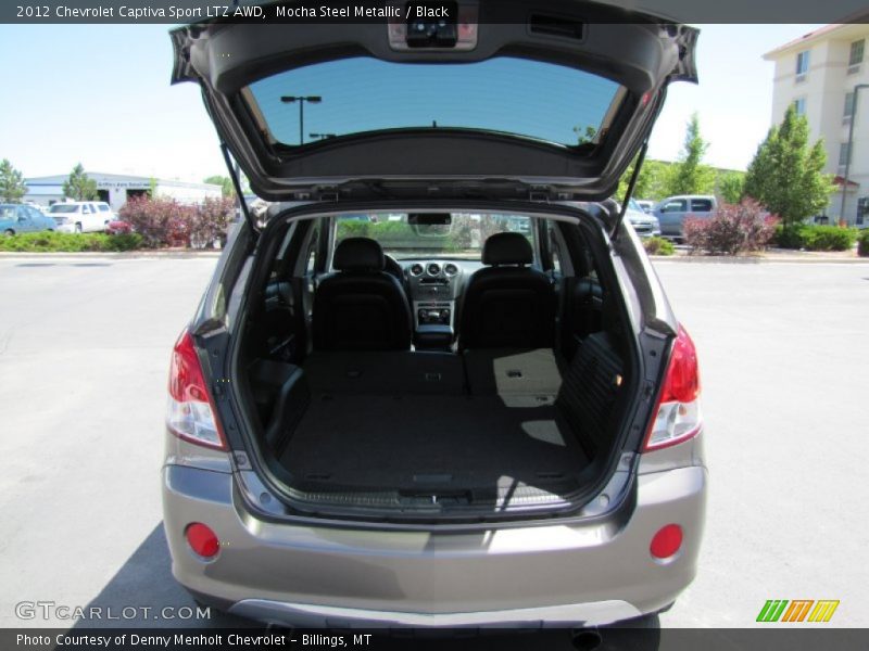 Mocha Steel Metallic / Black 2012 Chevrolet Captiva Sport LTZ AWD