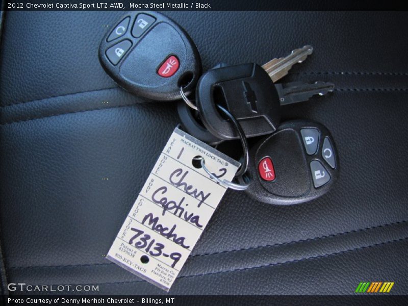 Keys of 2012 Captiva Sport LTZ AWD