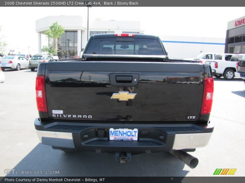 Black / Ebony Black 2008 Chevrolet Silverado 2500HD LTZ Crew Cab 4x4