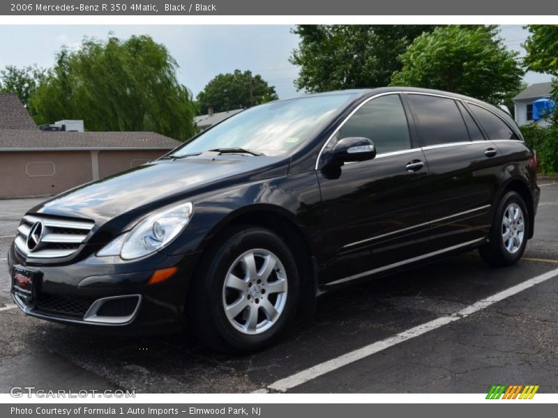 Black / Black 2006 Mercedes-Benz R 350 4Matic