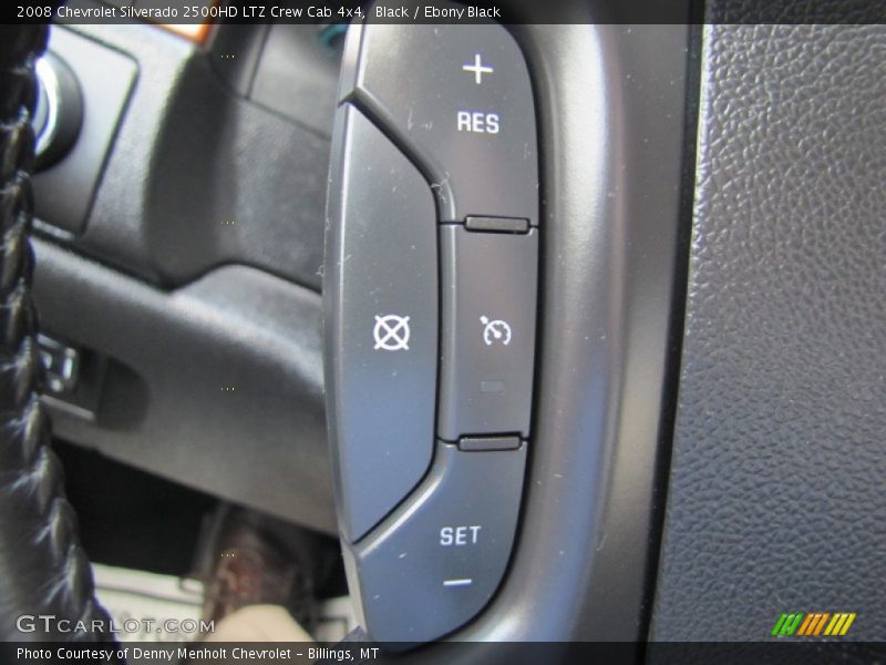 Black / Ebony Black 2008 Chevrolet Silverado 2500HD LTZ Crew Cab 4x4