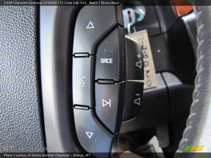 Black / Ebony Black 2008 Chevrolet Silverado 2500HD LTZ Crew Cab 4x4