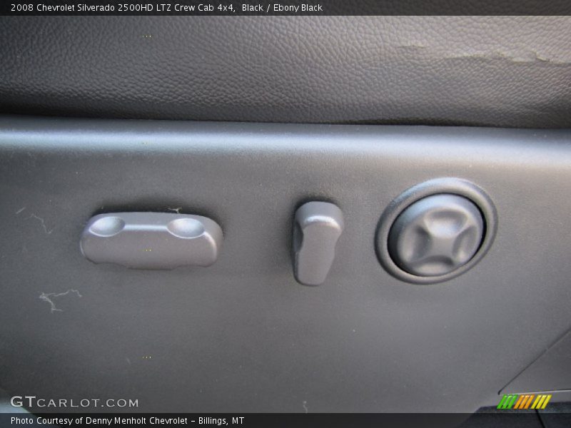 Black / Ebony Black 2008 Chevrolet Silverado 2500HD LTZ Crew Cab 4x4