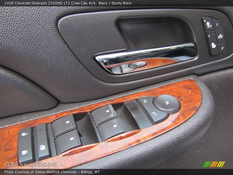 Black / Ebony Black 2008 Chevrolet Silverado 2500HD LTZ Crew Cab 4x4