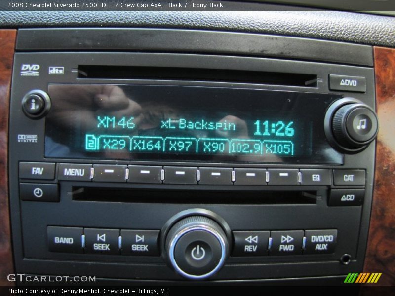 Black / Ebony Black 2008 Chevrolet Silverado 2500HD LTZ Crew Cab 4x4