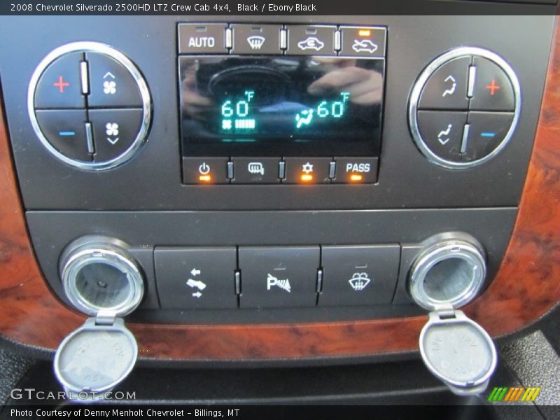Black / Ebony Black 2008 Chevrolet Silverado 2500HD LTZ Crew Cab 4x4