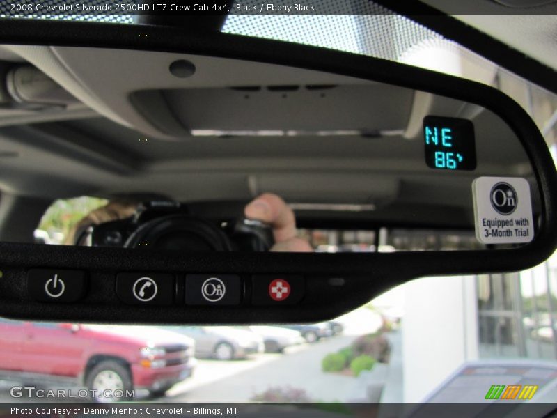 Black / Ebony Black 2008 Chevrolet Silverado 2500HD LTZ Crew Cab 4x4