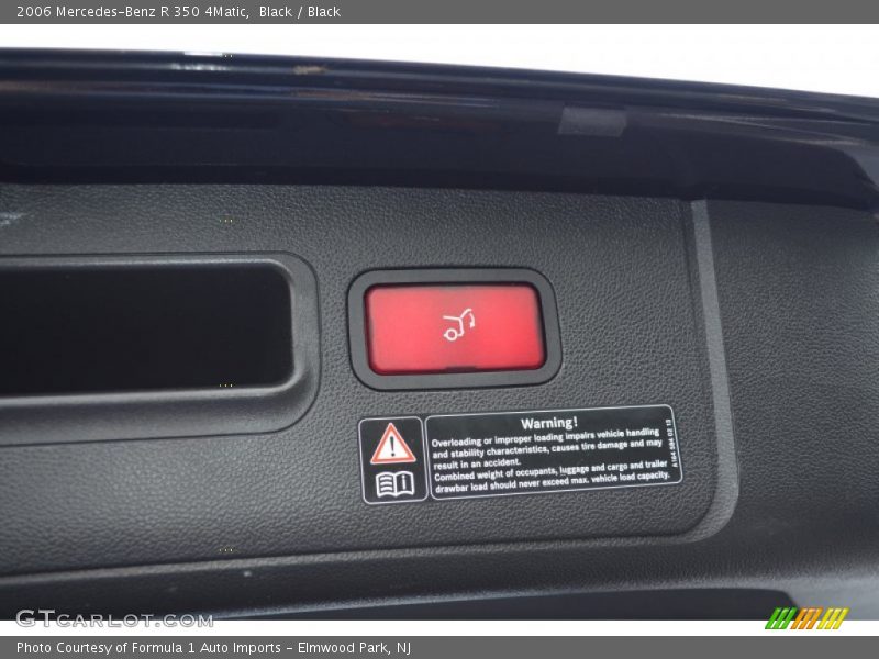 Black / Black 2006 Mercedes-Benz R 350 4Matic