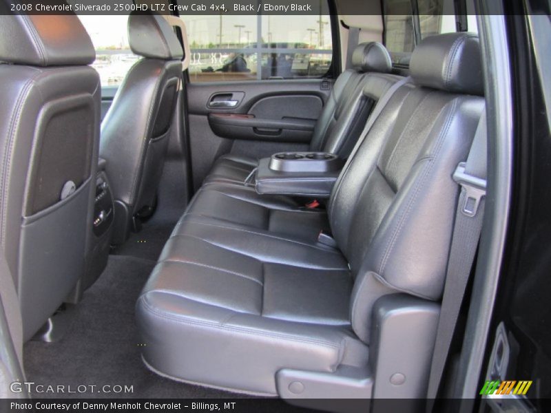 Black / Ebony Black 2008 Chevrolet Silverado 2500HD LTZ Crew Cab 4x4