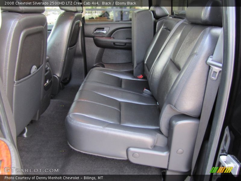 Black / Ebony Black 2008 Chevrolet Silverado 2500HD LTZ Crew Cab 4x4