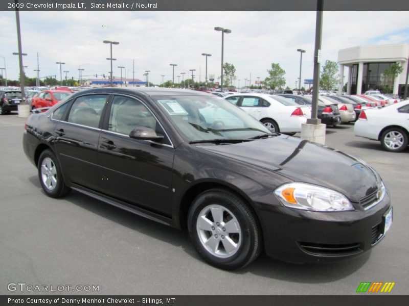 Slate Metallic / Neutral 2009 Chevrolet Impala LT