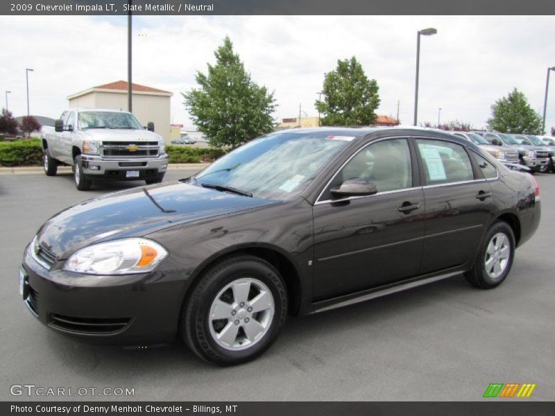 Slate Metallic / Neutral 2009 Chevrolet Impala LT