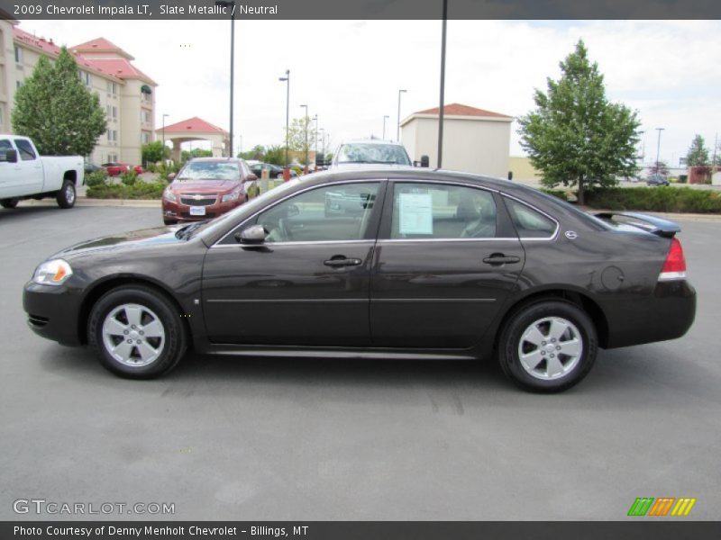 Slate Metallic / Neutral 2009 Chevrolet Impala LT