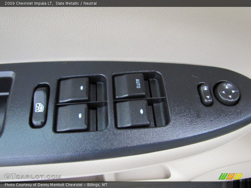 Slate Metallic / Neutral 2009 Chevrolet Impala LT