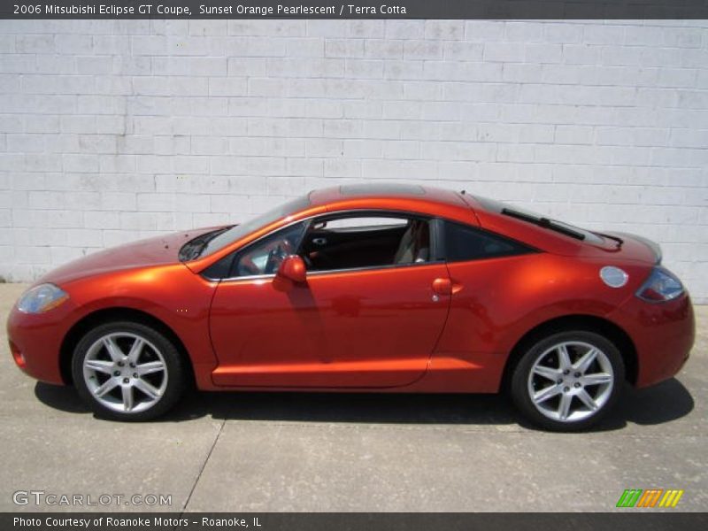  2006 Eclipse GT Coupe Sunset Orange Pearlescent