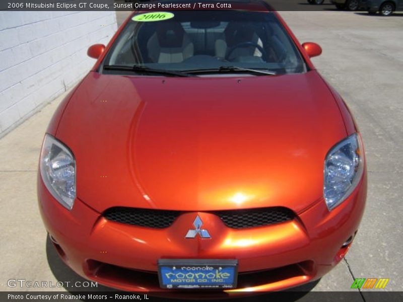 Sunset Orange Pearlescent / Terra Cotta 2006 Mitsubishi Eclipse GT Coupe