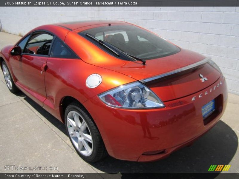 Sunset Orange Pearlescent / Terra Cotta 2006 Mitsubishi Eclipse GT Coupe