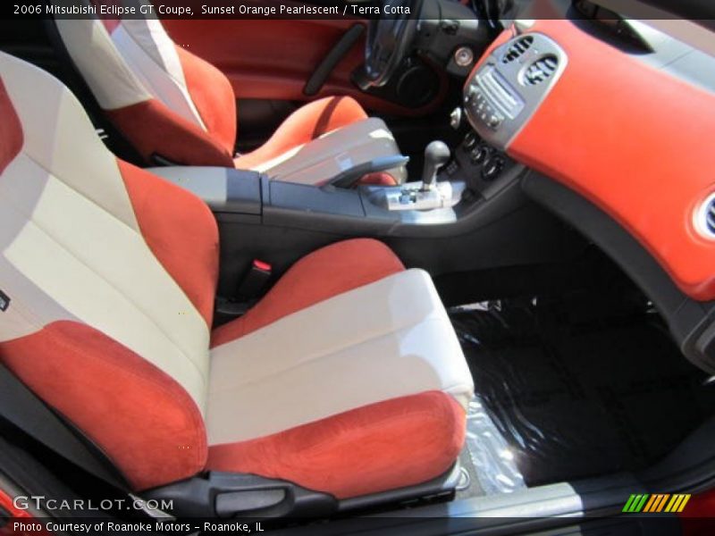  2006 Eclipse GT Coupe Terra Cotta Interior