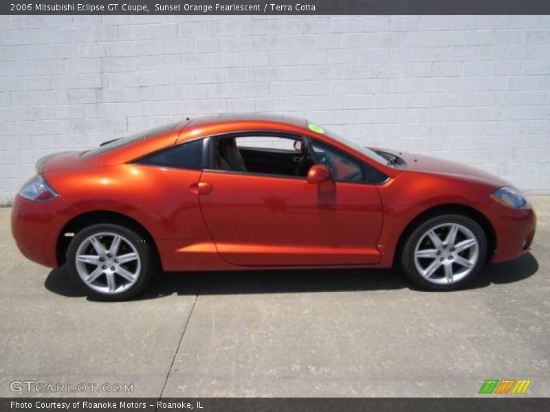 Sunset Orange Pearlescent / Terra Cotta 2006 Mitsubishi Eclipse GT Coupe