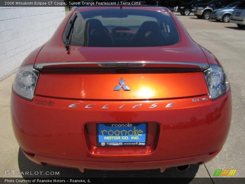 Sunset Orange Pearlescent / Terra Cotta 2006 Mitsubishi Eclipse GT Coupe