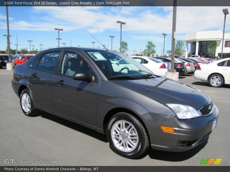 Liquid Grey Metallic / Dark Flint/Light Flint 2006 Ford Focus ZX4 SE Sedan