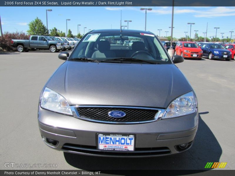 Liquid Grey Metallic / Dark Flint/Light Flint 2006 Ford Focus ZX4 SE Sedan