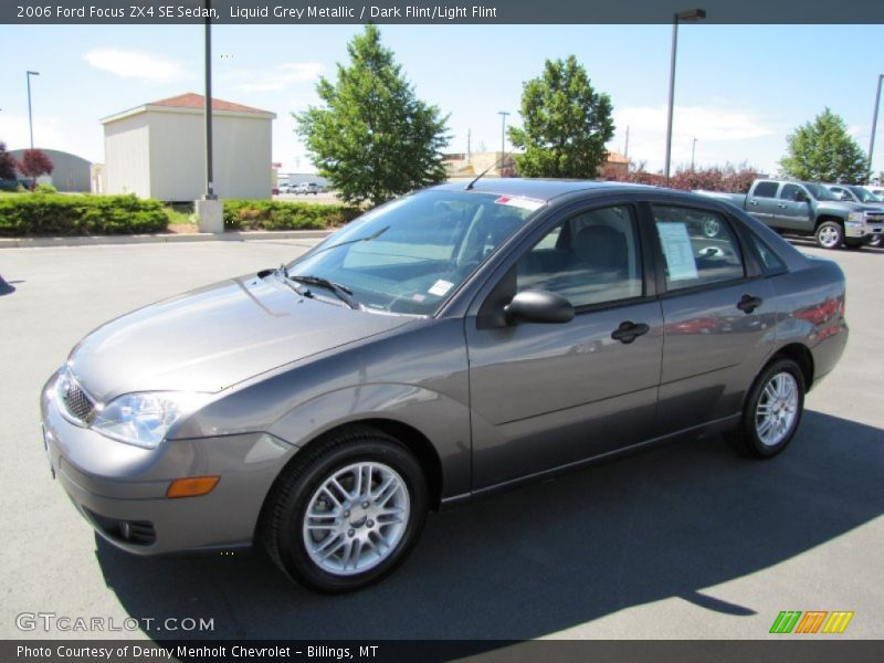 Liquid Grey Metallic / Dark Flint/Light Flint 2006 Ford Focus ZX4 SE Sedan
