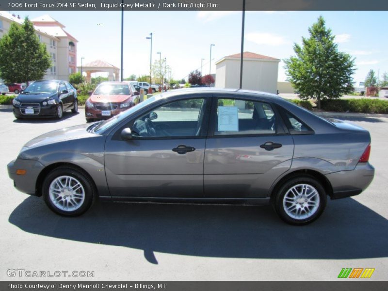 Liquid Grey Metallic / Dark Flint/Light Flint 2006 Ford Focus ZX4 SE Sedan