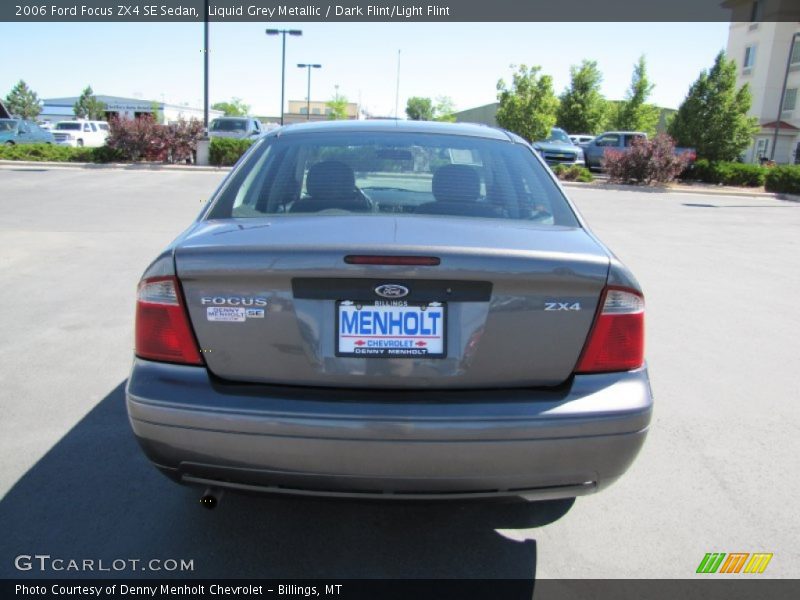 Liquid Grey Metallic / Dark Flint/Light Flint 2006 Ford Focus ZX4 SE Sedan