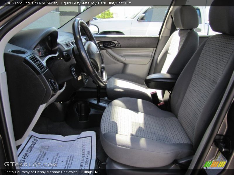 Liquid Grey Metallic / Dark Flint/Light Flint 2006 Ford Focus ZX4 SE Sedan