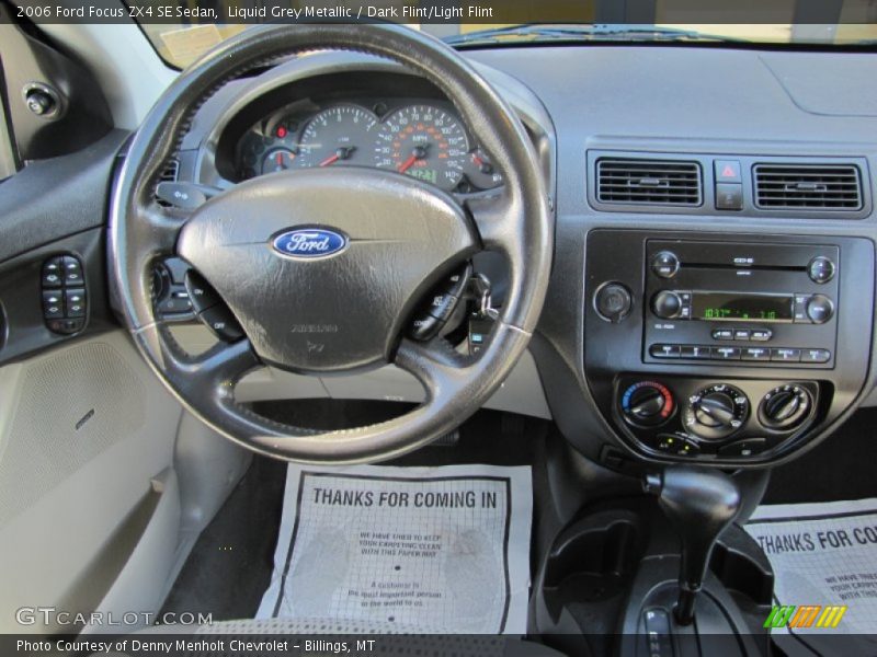 Liquid Grey Metallic / Dark Flint/Light Flint 2006 Ford Focus ZX4 SE Sedan