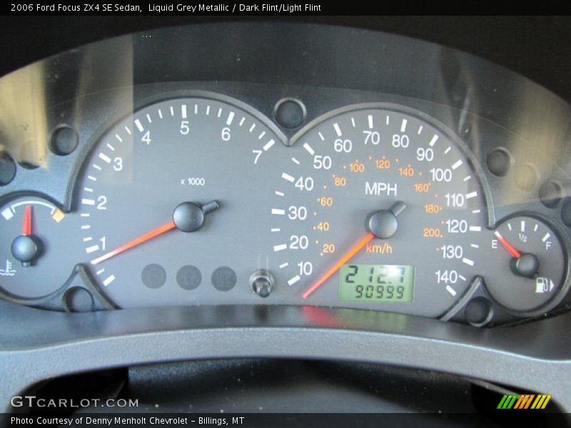 Liquid Grey Metallic / Dark Flint/Light Flint 2006 Ford Focus ZX4 SE Sedan