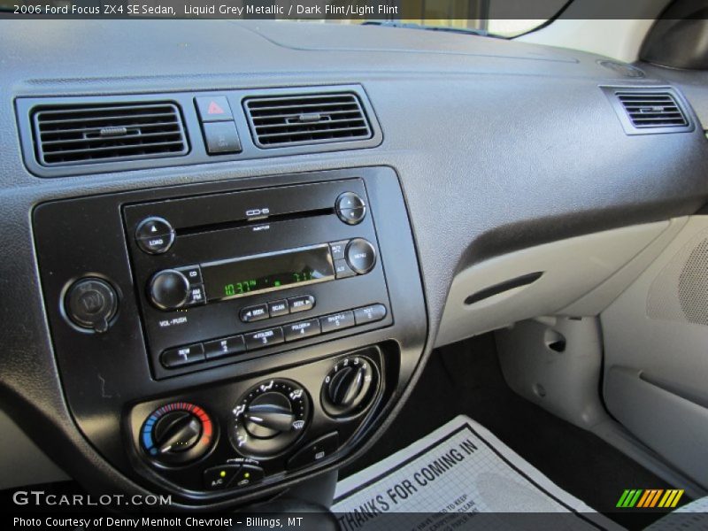 Liquid Grey Metallic / Dark Flint/Light Flint 2006 Ford Focus ZX4 SE Sedan