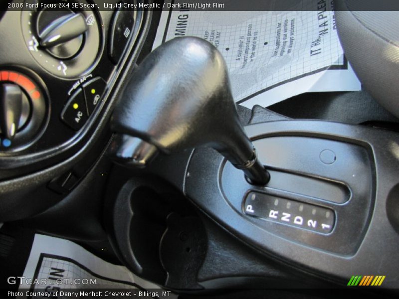 Liquid Grey Metallic / Dark Flint/Light Flint 2006 Ford Focus ZX4 SE Sedan