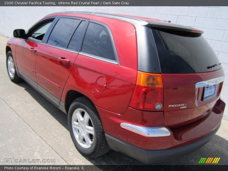Inferno Red Crystal Pearl / Dark Slate Gray 2006 Chrysler Pacifica Touring