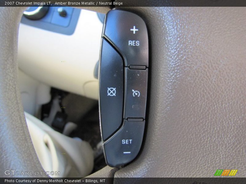 Amber Bronze Metallic / Neutral Beige 2007 Chevrolet Impala LT